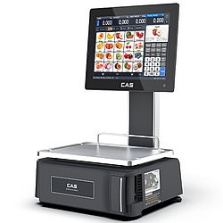 Ваги самообслуговування з друком етикеток CAS CL-8000(PCA)