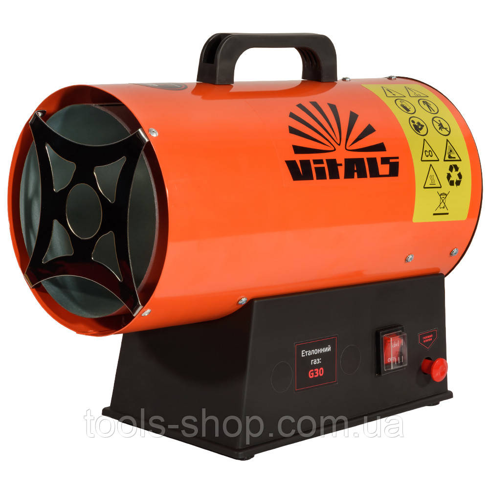 Нагрівач газова теплова гармата Vitals GHB-153 15 кВт, фото 1