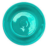 Таз 5 літрів круглий MODERN бірюзовий Ø 29 см h=11.5 см (ПолімерАгро), фото 2