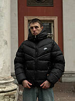 Куртка Найк Шторм Фіт чорна тепла Зимова куртка Nike Storm Fit чоловіча куртка найк тепла стильна Пуховик найк шторм фіт S-XL