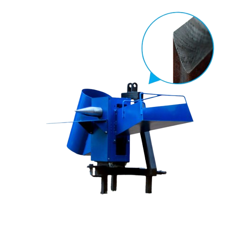 Подрібнювач гілок на мінітрактор з одностороннім заточенням ножів (ДР14), фото 1