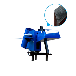 Подрібнювач гілок на мінітрактор з одностороннім заточенням ножів (ДР14)