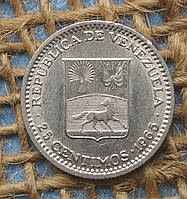 25 сентимiв 1965 року. Венесуела