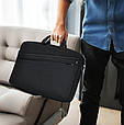 Містка сумка для ноутбука 15-16" дюймів - Чорний, фото 2