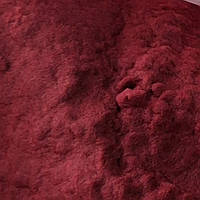 Флок пудра велика. Колір бордовий. р-р 1 мм. 100 гр.