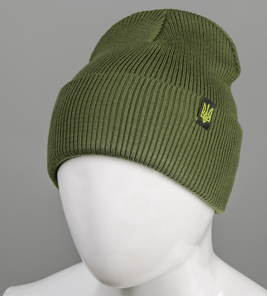 Подвійна Резинка з відворотом без підкладки Тризуб (С2107), фото 1