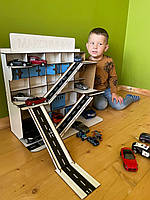 Гараж-парковка для машин EverWood з дерева 53х27х47 см Білий