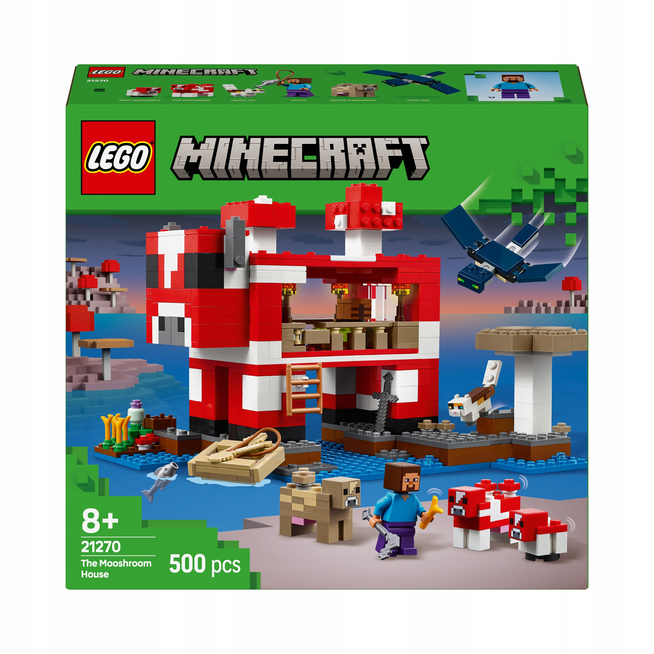 Lego Minecraft дім грибної корови 21270, фото 1