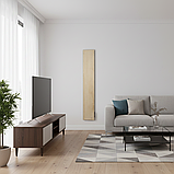 Керамічний обігрівач Flyme 420 TBG для вертикальної установки, бежеве дерево, фото 3