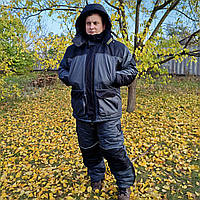 Зимовий костюм “Diamond Cotton” (сіро-чорний) –30 °C