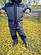 Зимовий костюм “Diamond Cotton” (сіро-чорний) –30 °C, фото 5
