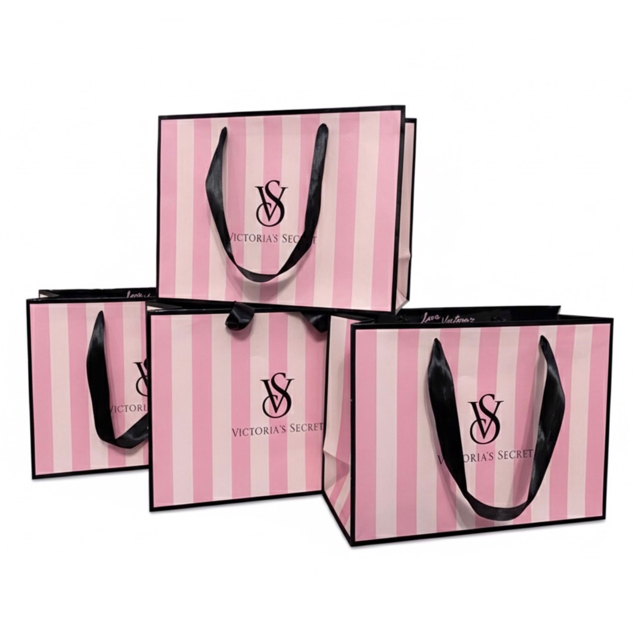 *50 шт* Пакет розмір L+ 300*227*120 мм Victoria's Secret ОПТ Класика новий дизайн, фото 1