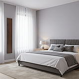 Керамічний обігрівач Flyme 420 TB для вертикальної установки, коричневе дерево, фото 5