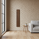 Керамічний обігрівач Flyme 420 TB для вертикальної установки, коричневе дерево, фото 6