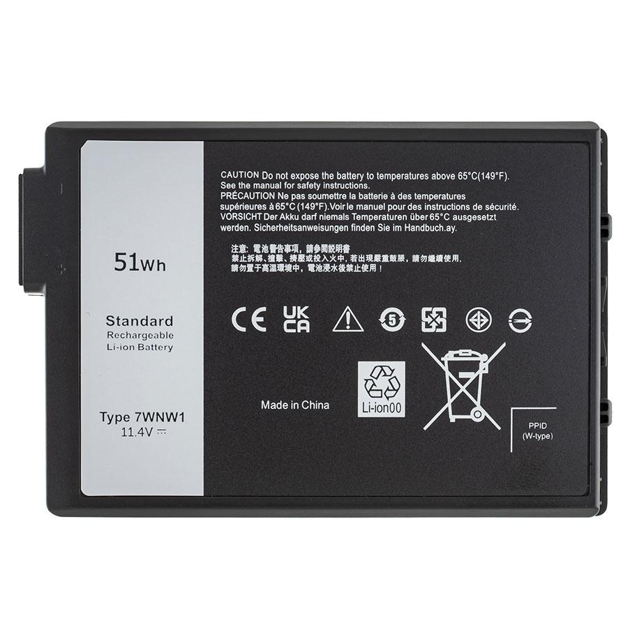 Батарея для ноутбука DELL 0DMF8C (Latitude: 7424, 5424, 5420) 11.4V, 4342mAh, Black, фото 1