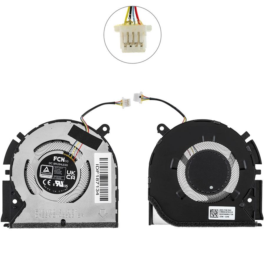 Оригінальний вентилятор для ноутбука Asus VivoBook (K6400ZC, M3401QA, M3401QC) CPU FAN, фото 1