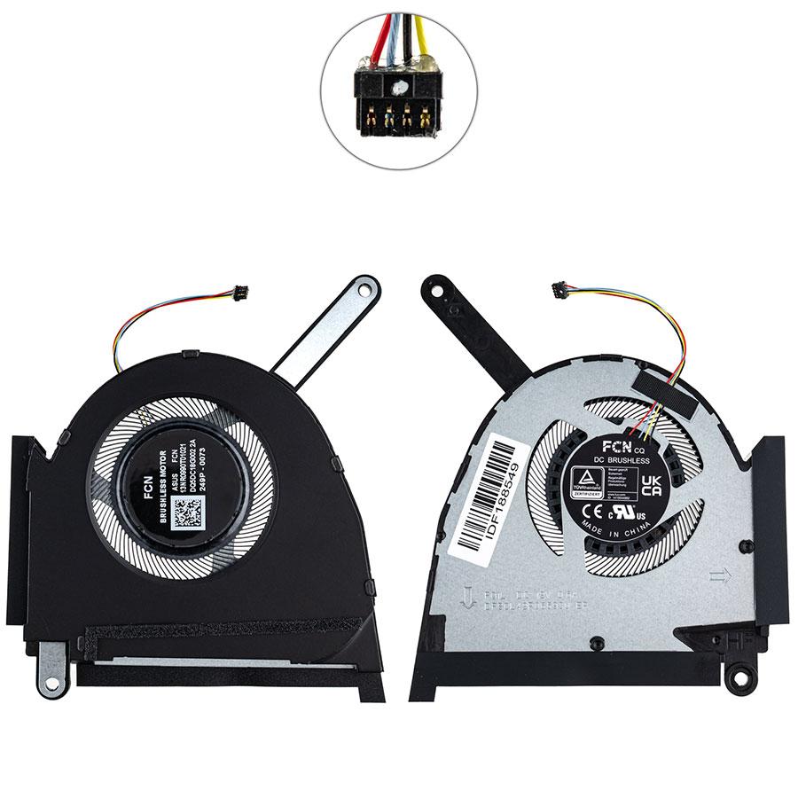 Оригінальний вентилятор для ноутбука Asus TUF Dash (FX517ZM, FX517ZR), 12V, CPU Fan, фото 1