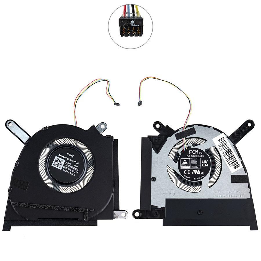 Оригінальний вентилятор для ноутбука Asus TUF Dash (FX517ZM, FX517ZR), 12V, GPU Fan, фото 1
