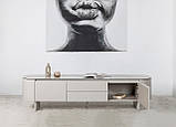 ТВ-тумба "Лунаріо" айворі онікс + айворі, фото 2
