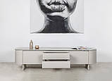 ТВ-тумба "Лунаріо" айворі онікс + айворі, фото 4