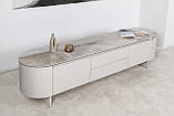 ТВ-тумба "Лунаріо" айворі онікс + айворі, фото 6