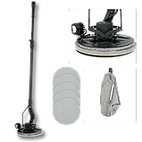 Шліфмашина для стін і стель жираф із промисловим пилососом 2в1 Profter K-22 (1700 Вт), фото 9