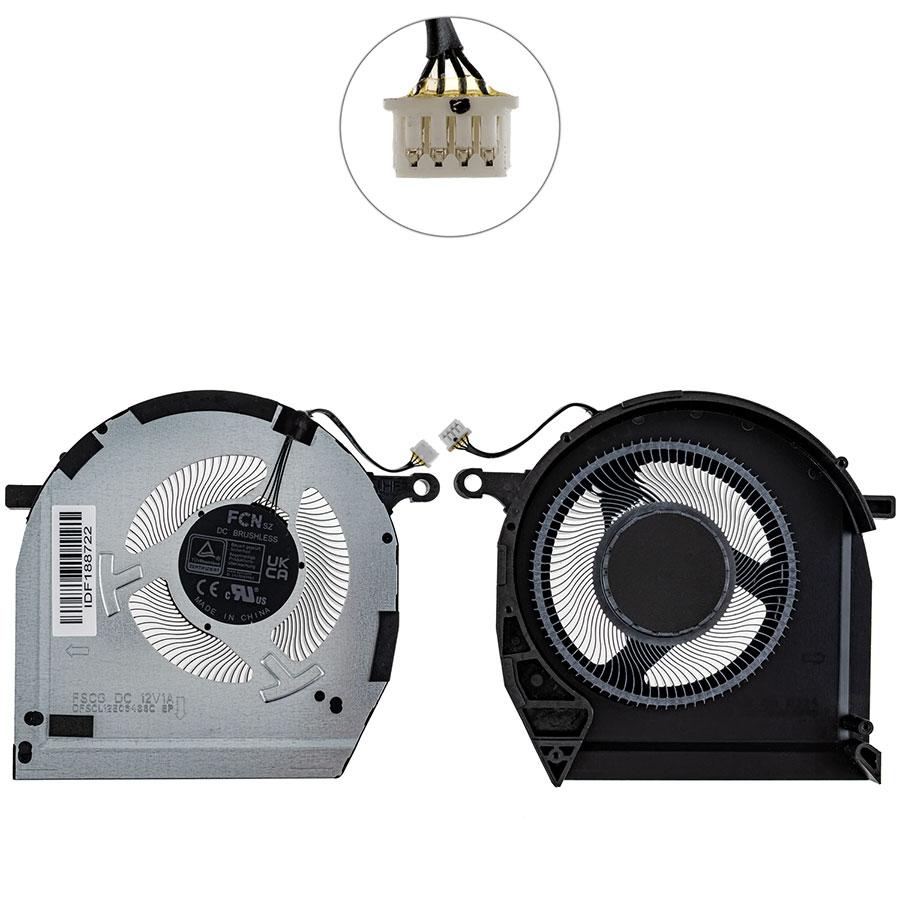 Оригінальний вентилятор для ноутбуку Lenovo (Legion 5 16IRX9, Y7000P IRX9 2024) CPU, 12V, фото 1