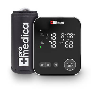 Автоматичний тонометр ProMedica Classic на плече з адаптером прилад для вимірювання тиску гарантія 10 років