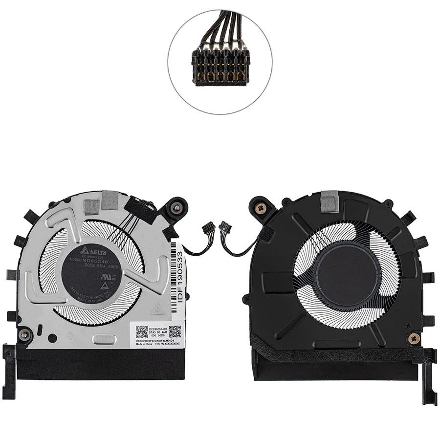 Оригінальний вентилятор для ноутбуку Lenovo (ThiinkPad P14s Gen 5) GPU, фото 1