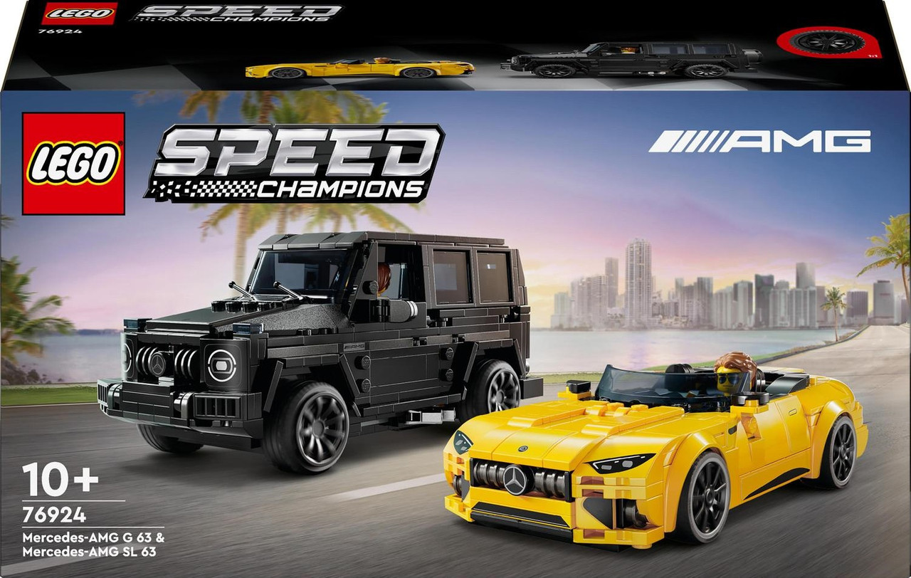 Lego Speed Champions Mercedes-amg G 63 і Mercedes-amg Sl 63 76924, фото 1