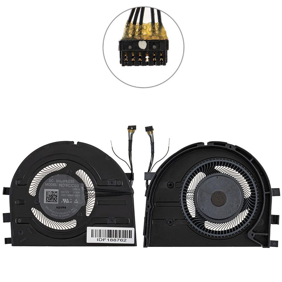 Оригинальный вентилятор для ноутбука Lenovo (Thinkpad P1 X1 Extreme 4th Gen) GPU, 12V, фото 1