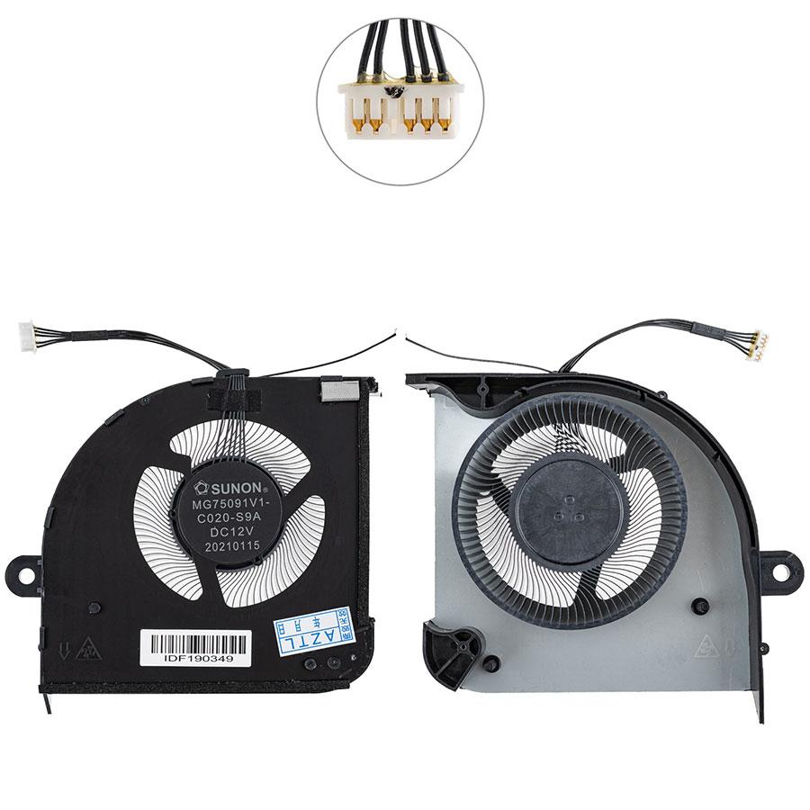 Оригінальний вентилятор для ноутбуку Lenovo (Thinkpad P17 Gen 2) GPU, 12V, фото 1