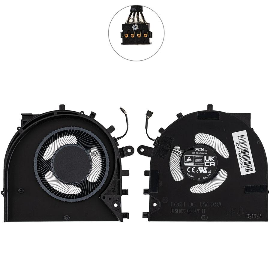 Оригінальний вентилятор для ноутбуку Lenovo (Yoga Pro 9 16IRP8) GPU, 12V, фото 1