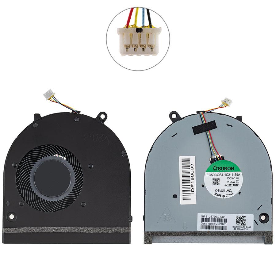 Оригінальний вентилятор для ноутбуку HP (ENVY 17m-CG) GPU, фото 1