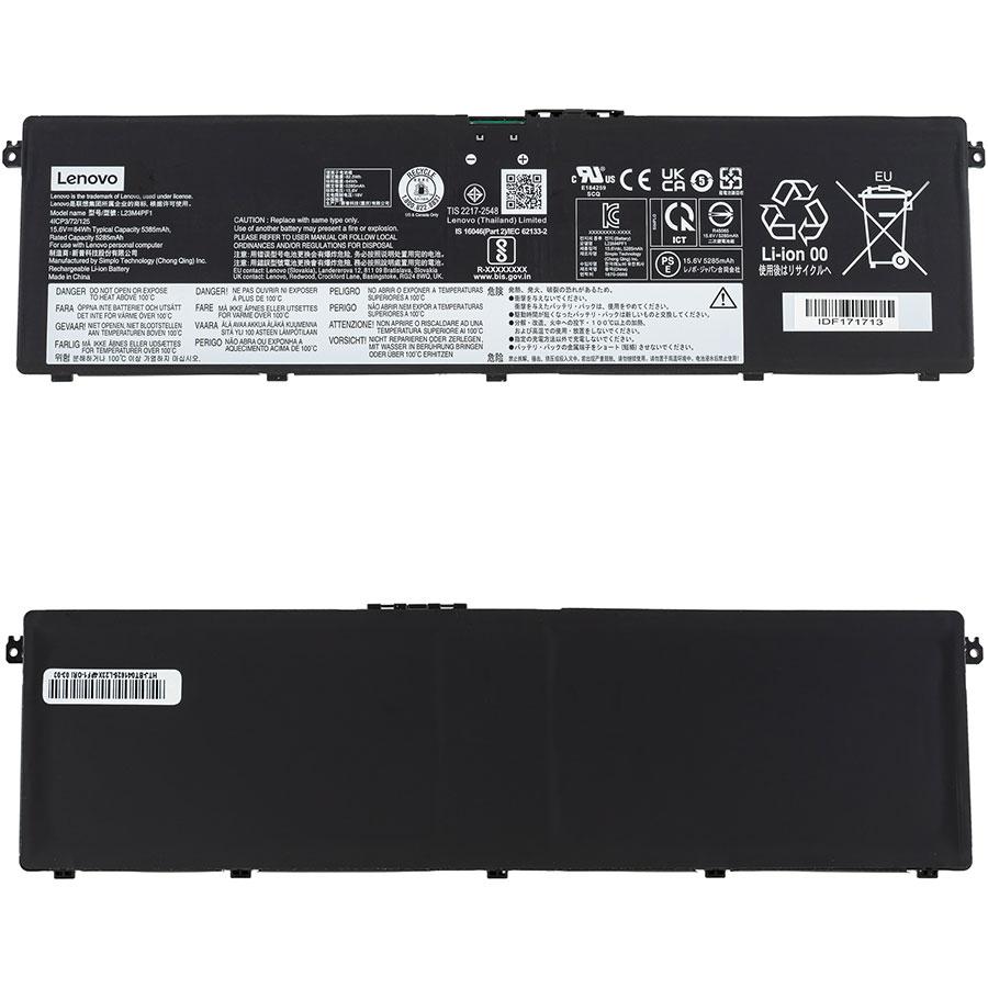 Оригінальна батарея для ноутбуку Lenovo L23X4PF1 (IdeaPad Pro 5 14IAH10) 15.6 5385mAh Black, фото 1