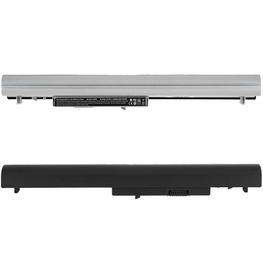 Батарея для ноутбука HP LA04 (Pavilion 14-N000, 15-N000, 15-N200 series) 14.8V 2600mAh Silver, фото 1