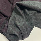 Вовна Італія, колір зелений/бургунді, фото 4