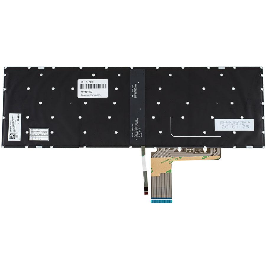 Клавіатура для ноутбука LENOVO (IdeaPad: 310-15) ukr, black, без фрейма, підсвічування клавіш(оригінал), фото 1
