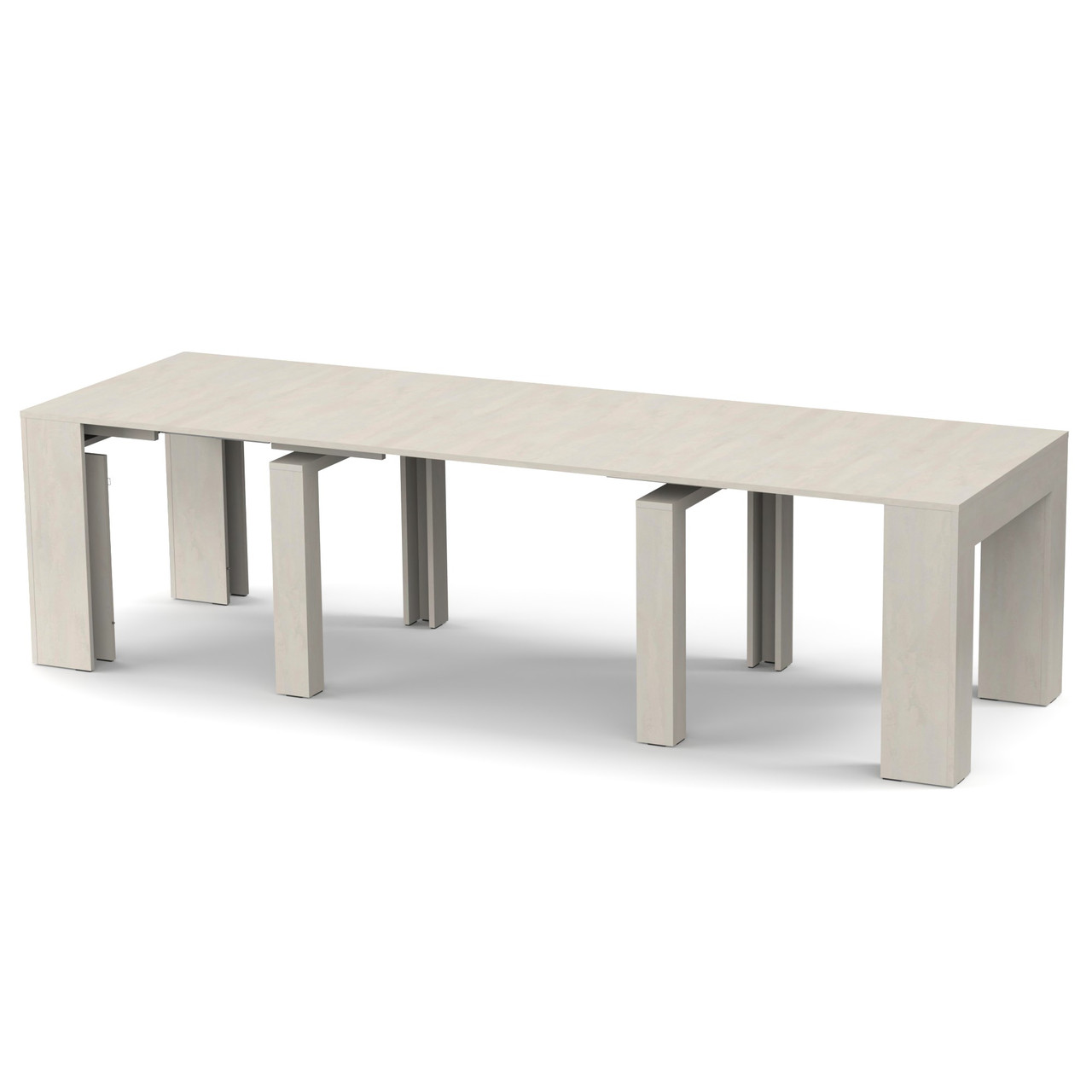 Обідній розсувний стіл Неман ПІТОН Люкс Шовковий камінь, фото 1