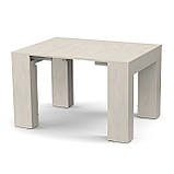 Обідній розсувний стіл Неман ПІТОН Люкс Шовковий камінь, фото 3