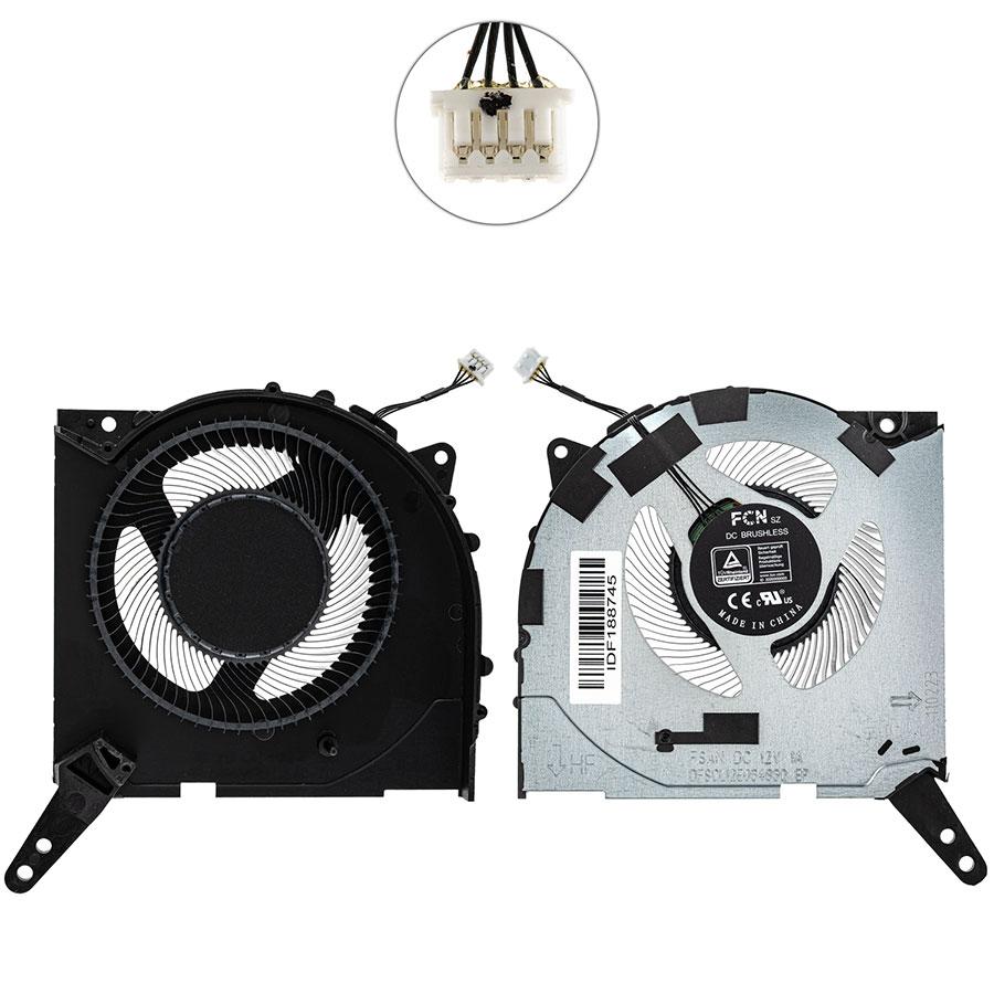 Оригінальний вентилятор для ноутбука Lenovo (Legion 5 15ARH7H), 12V, CPU, фото 1