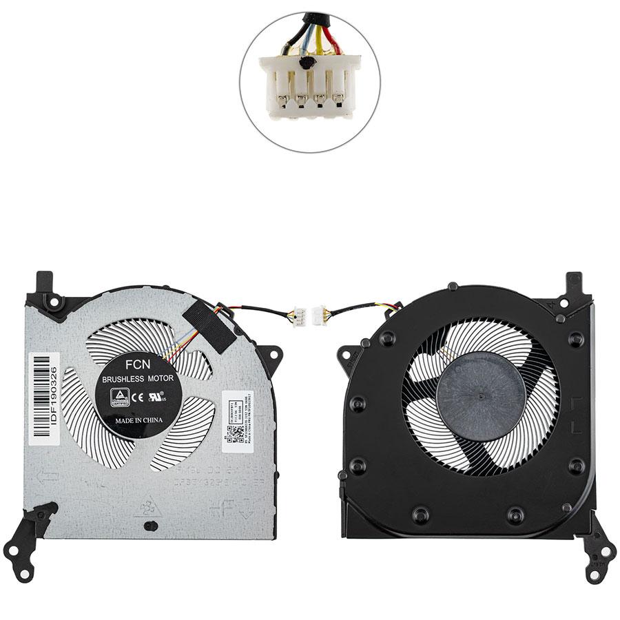 Оригінальний вентилятор для ноутбука LENOVO Legion 5 15ARH05, 5 15IMH05H, 5 17IMH05, 5 17IMH05H, 5V, GPU, фото 1