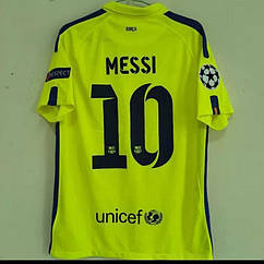 Футболка чоловіча Мессі 10 Барселона 2014-2015 Messi Barcelona Retro 2016-2017