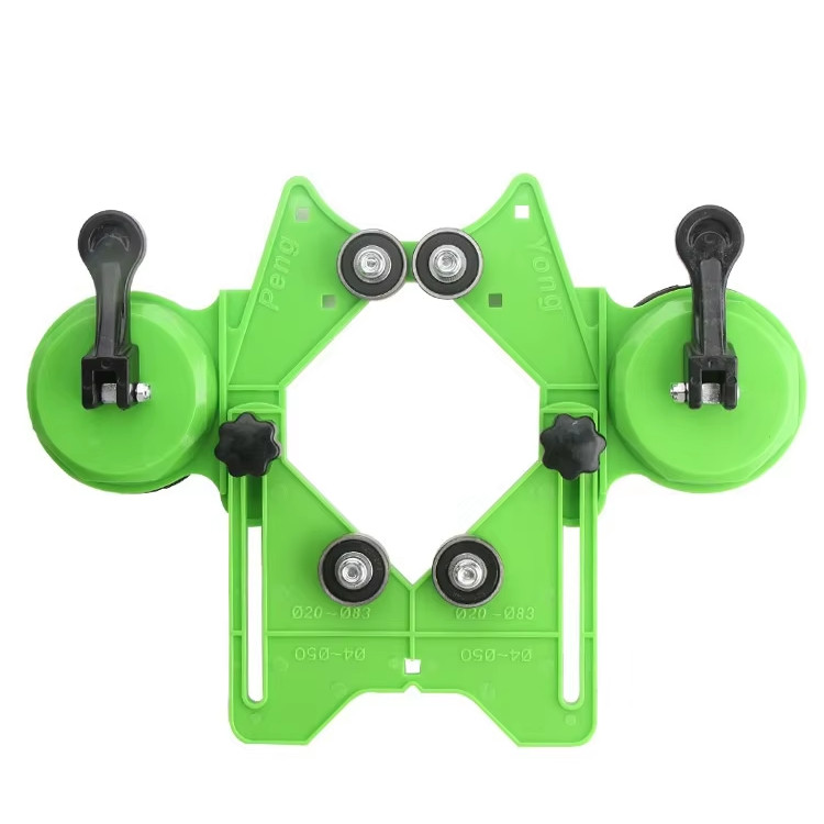 Кондуктор шаблон для свердління алмазними коронками 4-83 мм позиціонер