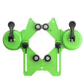 Кондуктор шаблон для свердління алмазними коронками 4-83 мм позиціонер