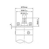 Насос відцентровий свердловинний 0.9 кВт H 143 (107)м Q 45 (30) л/хв Ø 80 мм AQUATICA (DONGYIN) 3SDm1.8/33 (777107), фото 4