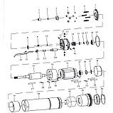 Насос відцентровий свердловинний 0.55 кВт H 61 (49)м Q 80(50)л/хв Ø Ø Ø 9QUATICA (DONGYIN) 3.5SDm3/11 (777113), фото 5