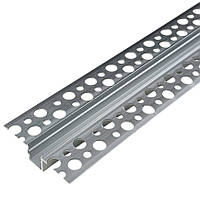 Профіль для лед стрічки в гіпсокартон LS2-41 з матовим розсіювачем 2м (ціна 1м)