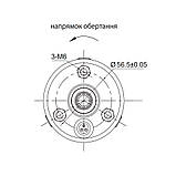 Насос відцентровий 0.75 кВт H 91(68)м Q 45(30)л/хв mid Ø 80 мм AQUATICA 3QJD2-21-0.75 (778103), фото 3