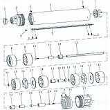 Насос відцентровий 0.92 кВт H 105(82)м Q 55(35)л/хв Ø102 мм 50 м кабелю mid AQUATICA 4QJED3-15-0.92 (778444), фото 2